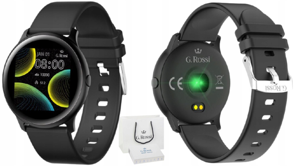 

Zegarek Damski Smartwatch G. Rossi Krok Puls Sms