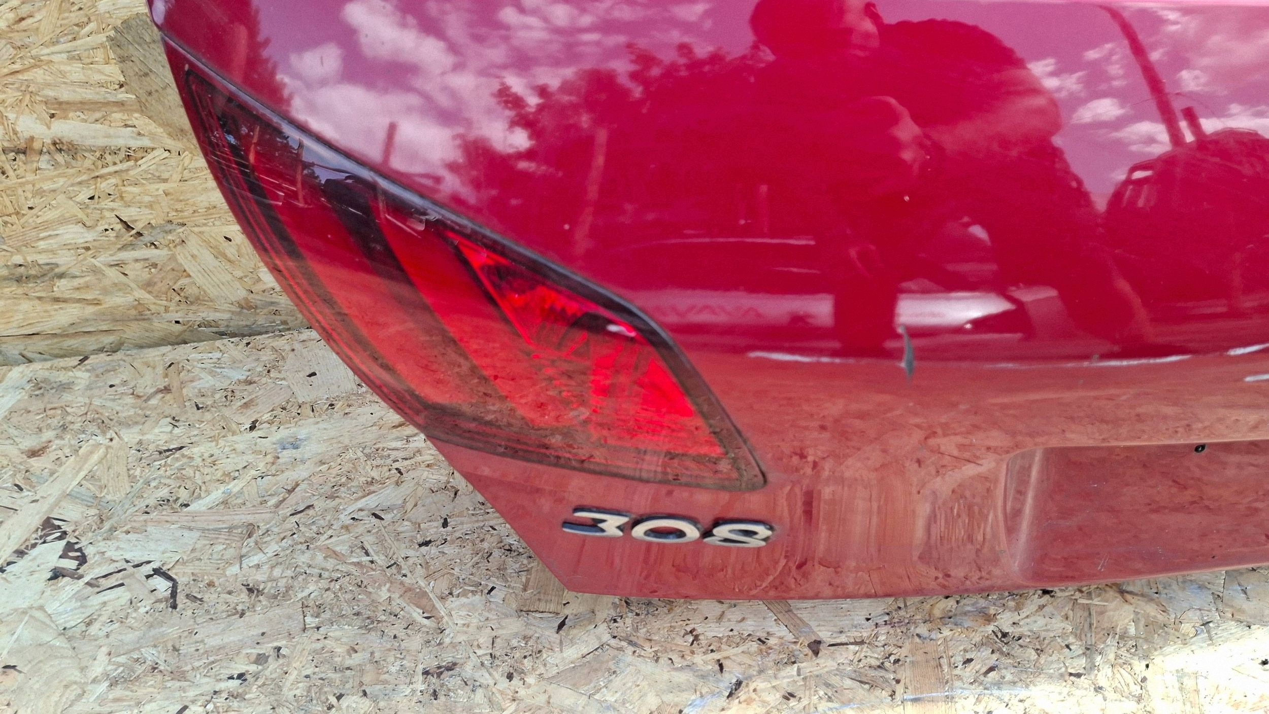 trunk door boot PEUGEOT 308 II HB 2013