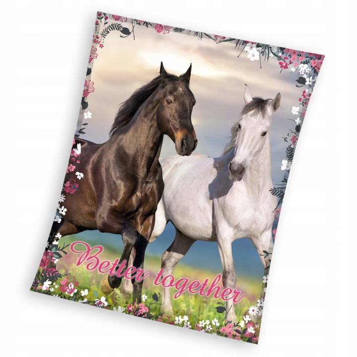 

Koc Coral 150X200 W Konie Koń Konik Horse