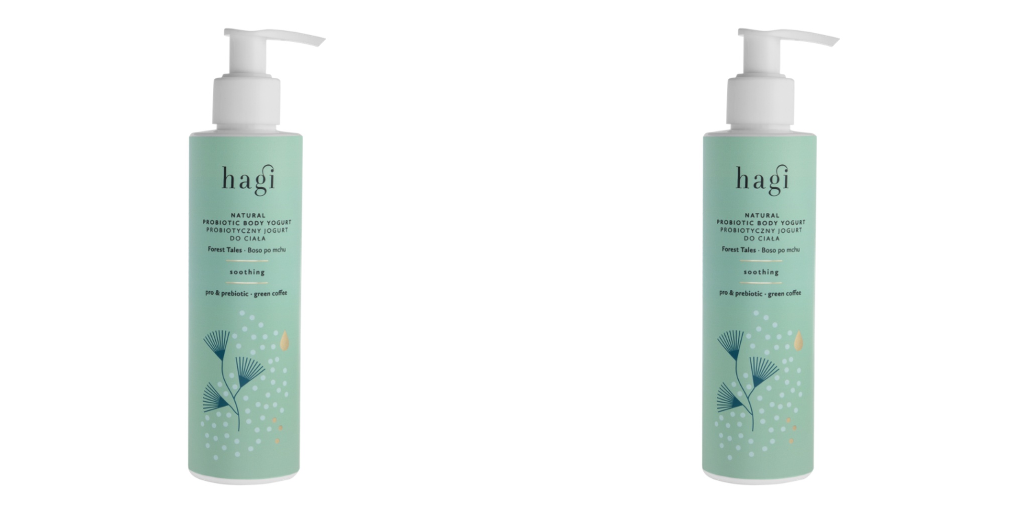 2x Hagi Probiotický tělový jogurt Boso po mechu 200 ml