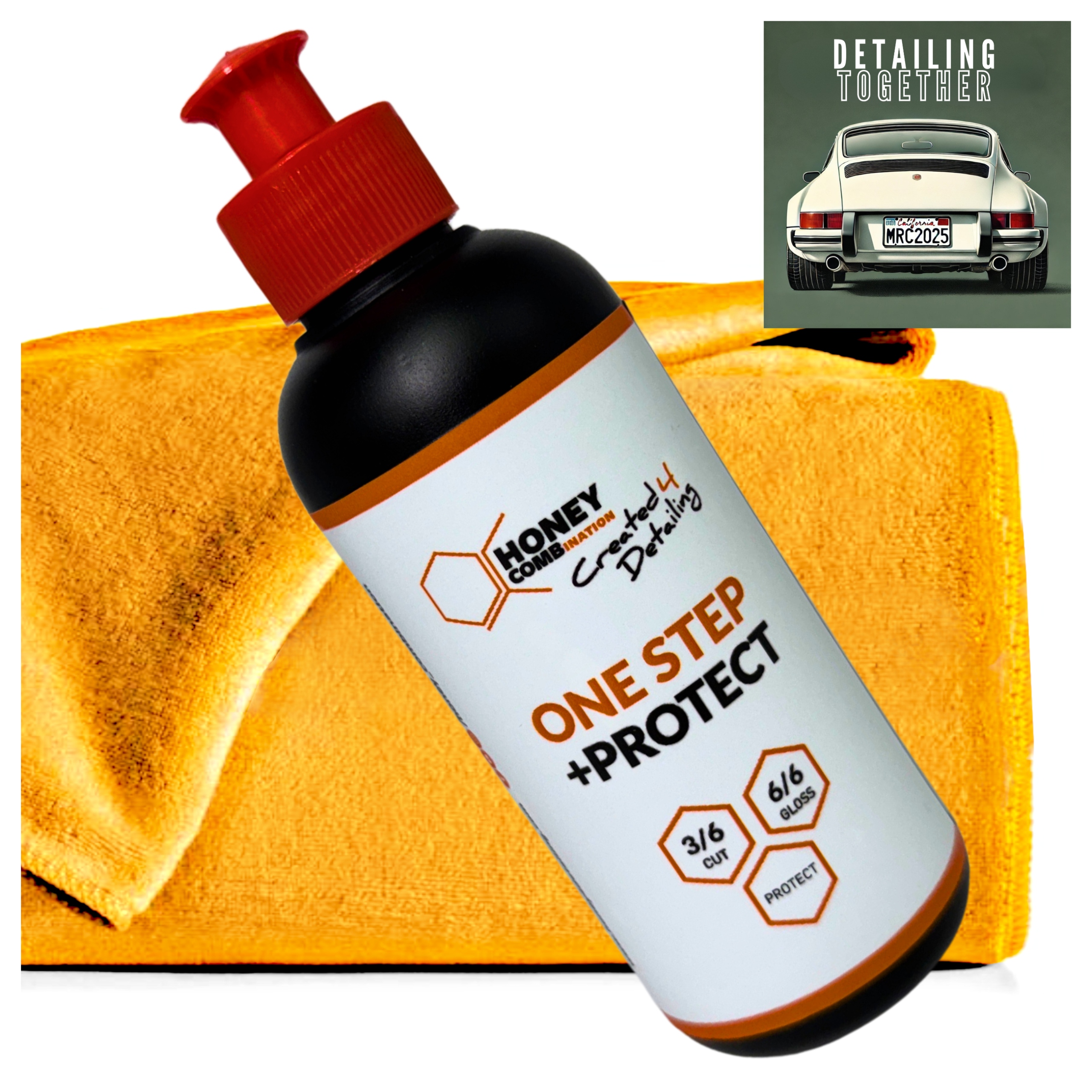 Pasta Polerska Honey Polishing Compound One Step+ Protect Polerowanie 250ml