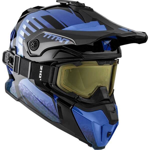 Prilba na snežný skúter Ckx Titan Avid Blue S