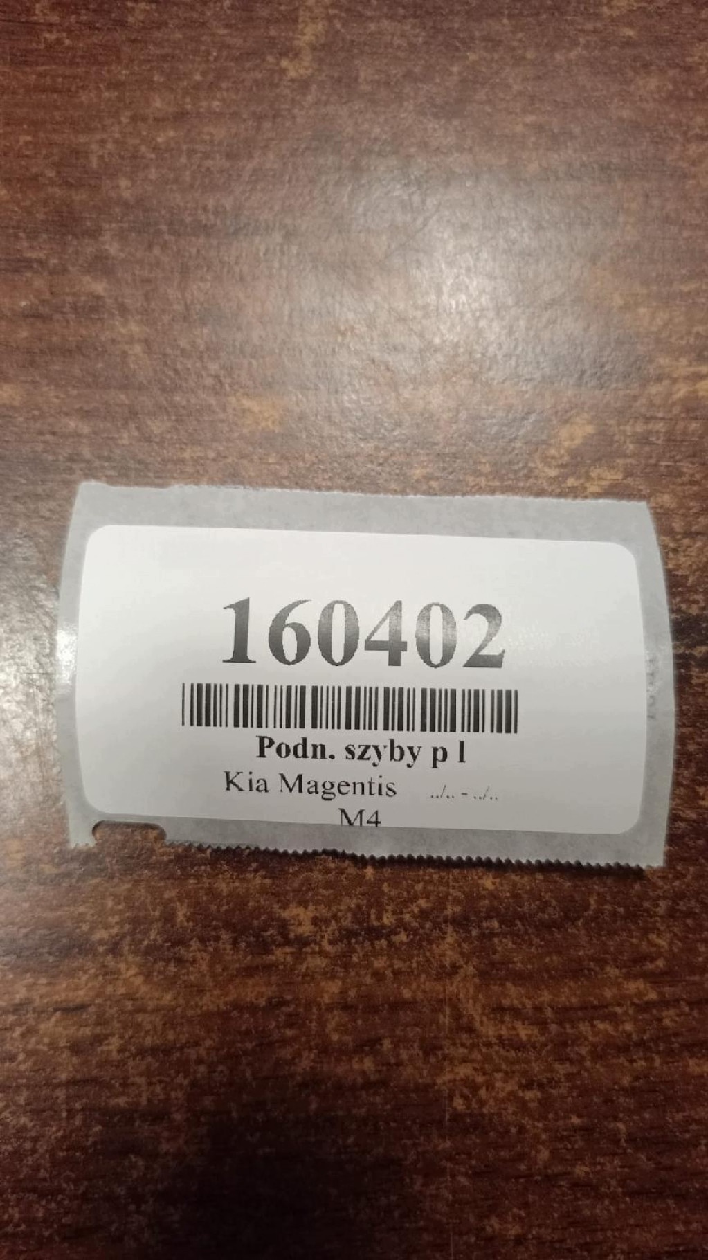 KIA MAGENTIS window regulator left front 824702G120