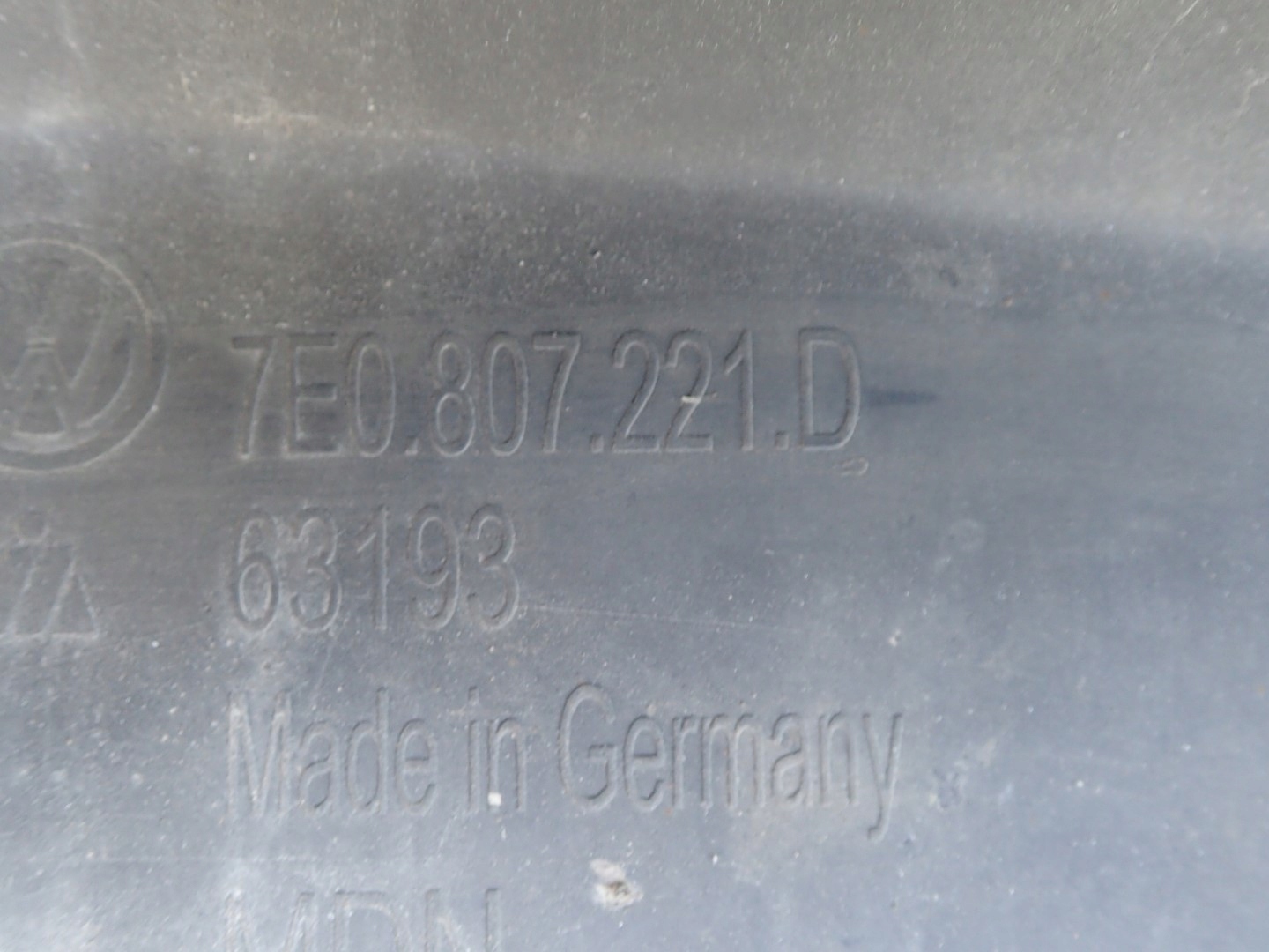 bumper front front VW TRANSPORTER T6 7E 2015