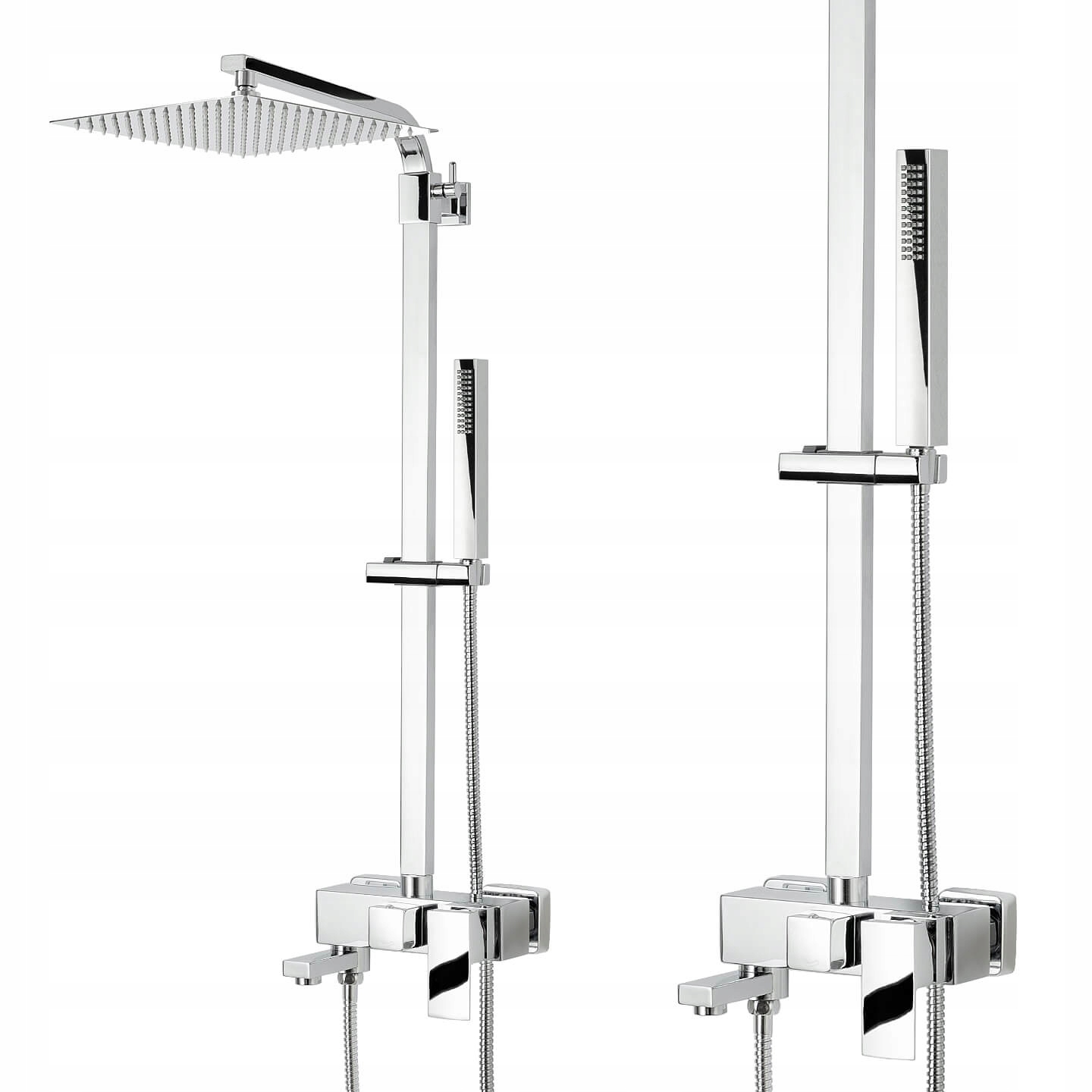 Sprchový Set, Stĺp Do Vane S Výtokom, Sprcha Bez Termostatu Sannit