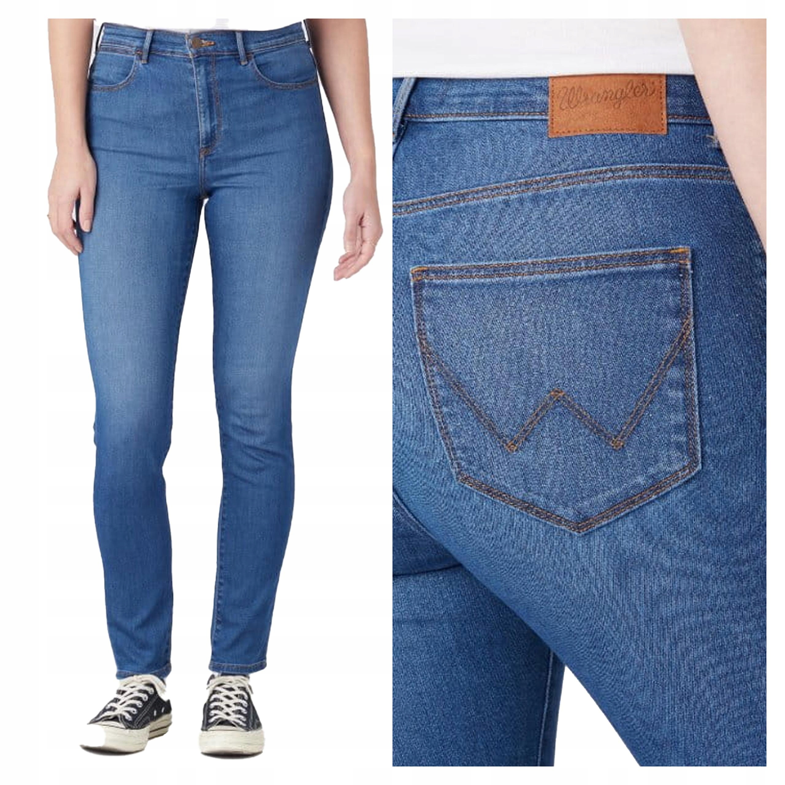 Dámské džíny Wrangler Skinny 28/30