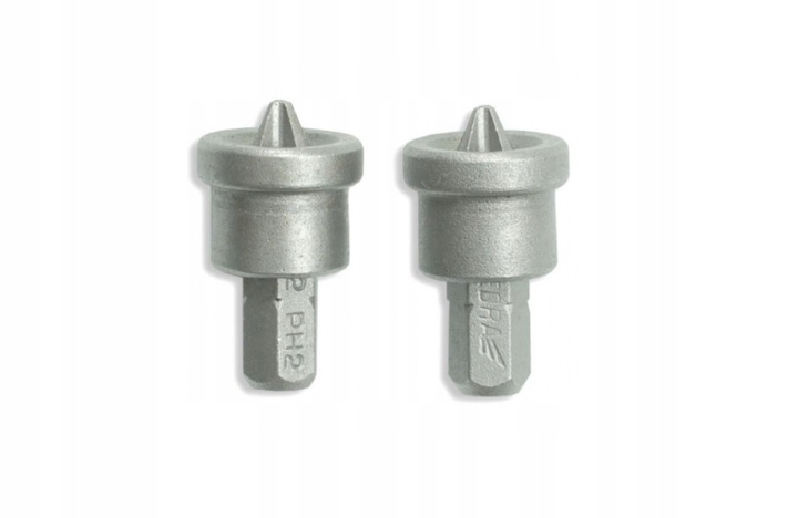 Końcówki krzyżowe z ogranicznikiem ph2x25 mm , 2sz