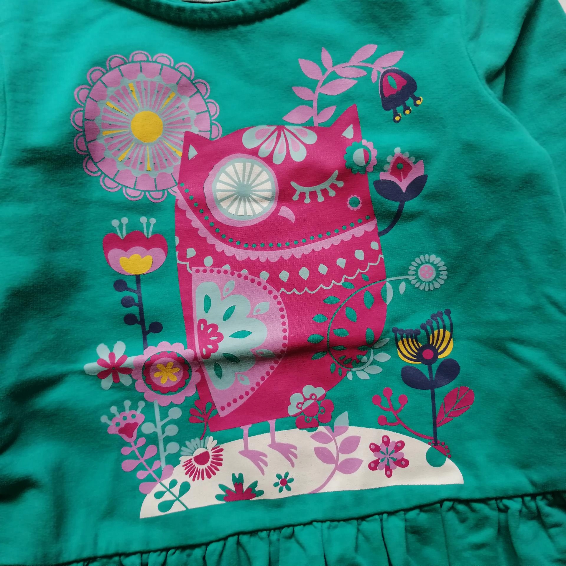 LIEGELIND dresowa tunika SOWA***86cm Marka Inna marka