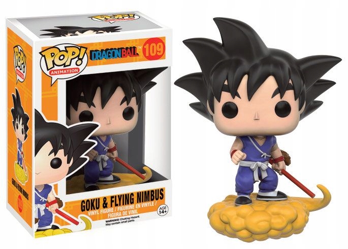Funko Pop! 109 Goku and Flying Nimbu Dragon Ball