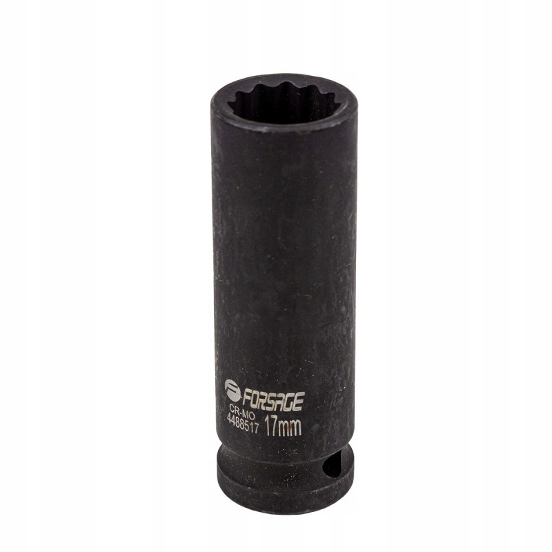 Nasadka Końcówka Głowica Udarowa Głęboka 1/2" 17mm 12-kątna