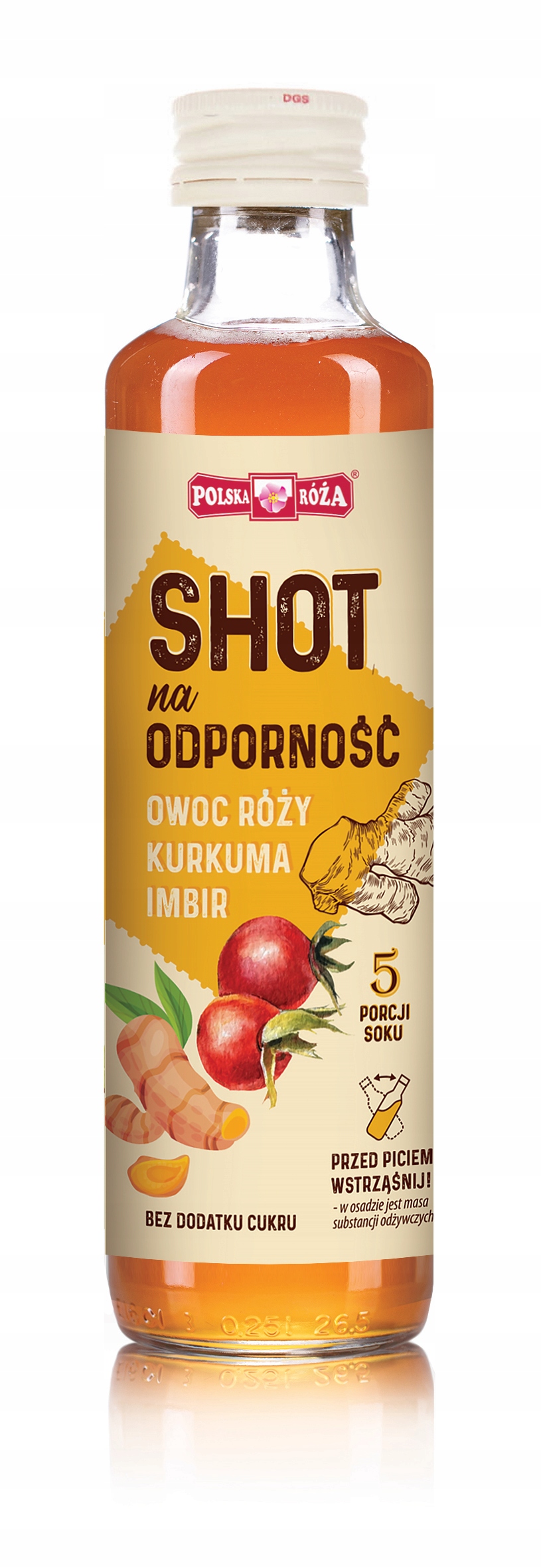 

Sok shot na odporność Nfc Polska Róża 250 ml