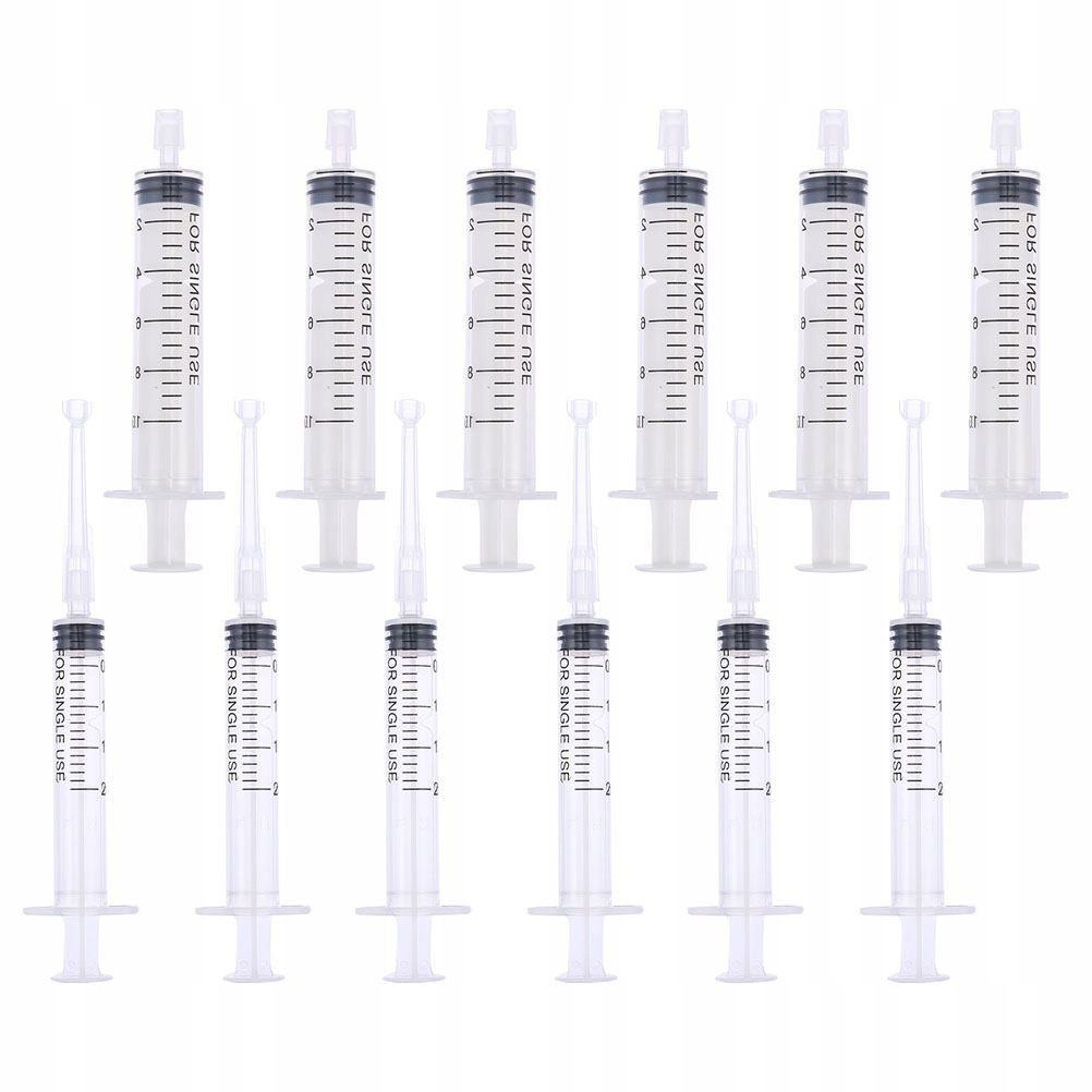 Dozownik Perfum w Płynie Strzykawka 12 Szt