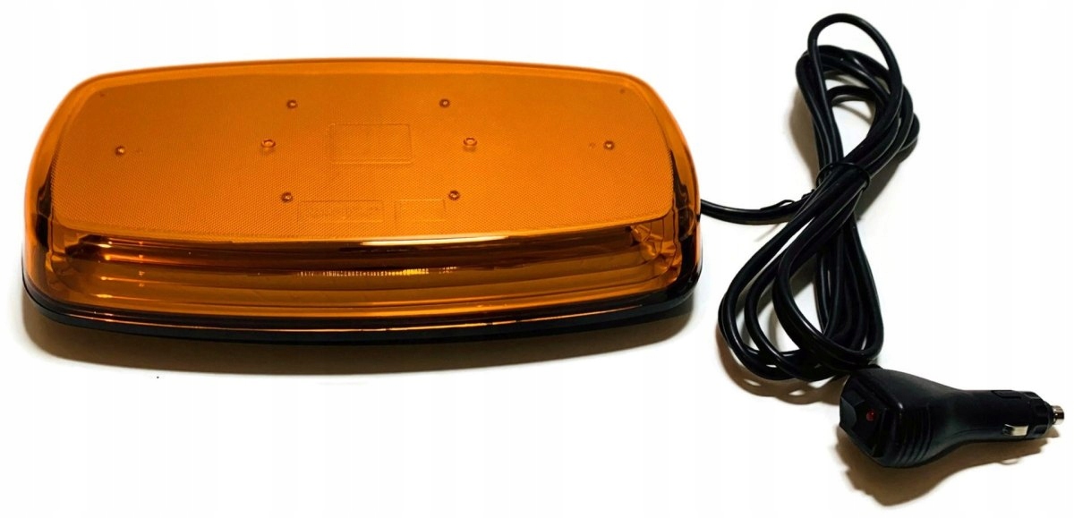 Led výstražný paprsek stroboskop magnet střecha oranžová 12v 24v