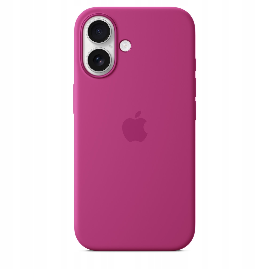 Silikonové pouzdro pro iPhone 16 Plus Fuchsia živě růžové