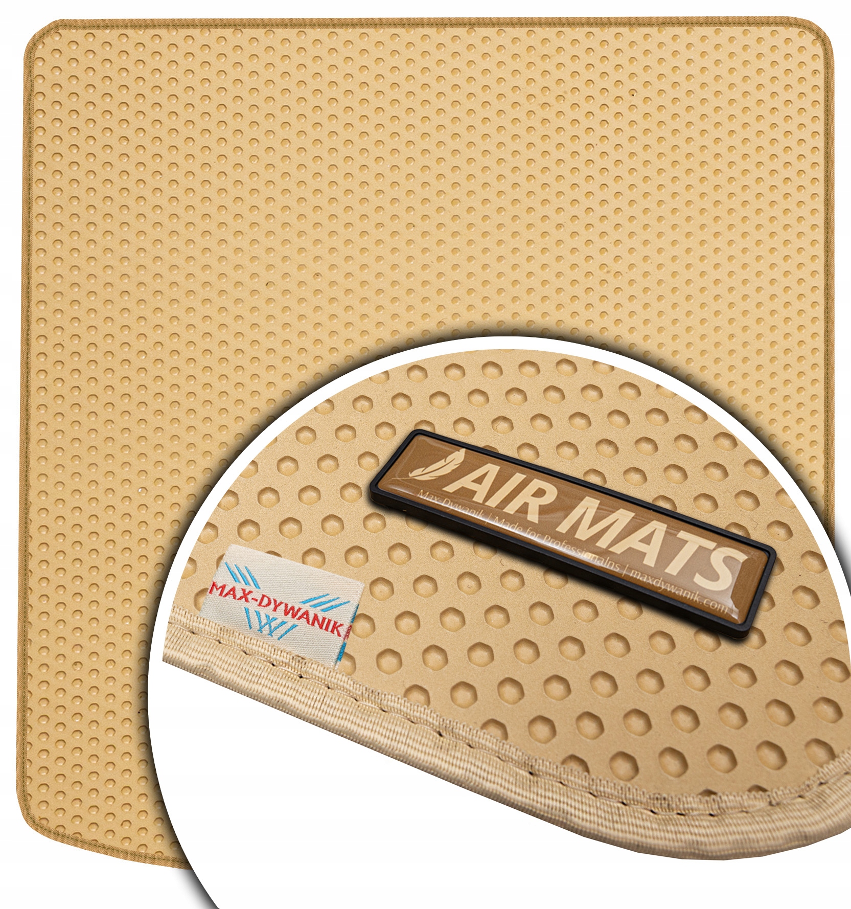 Audi A5 I Coupe 2007-2015 Béžová rohož do kufru Eva Air Mats