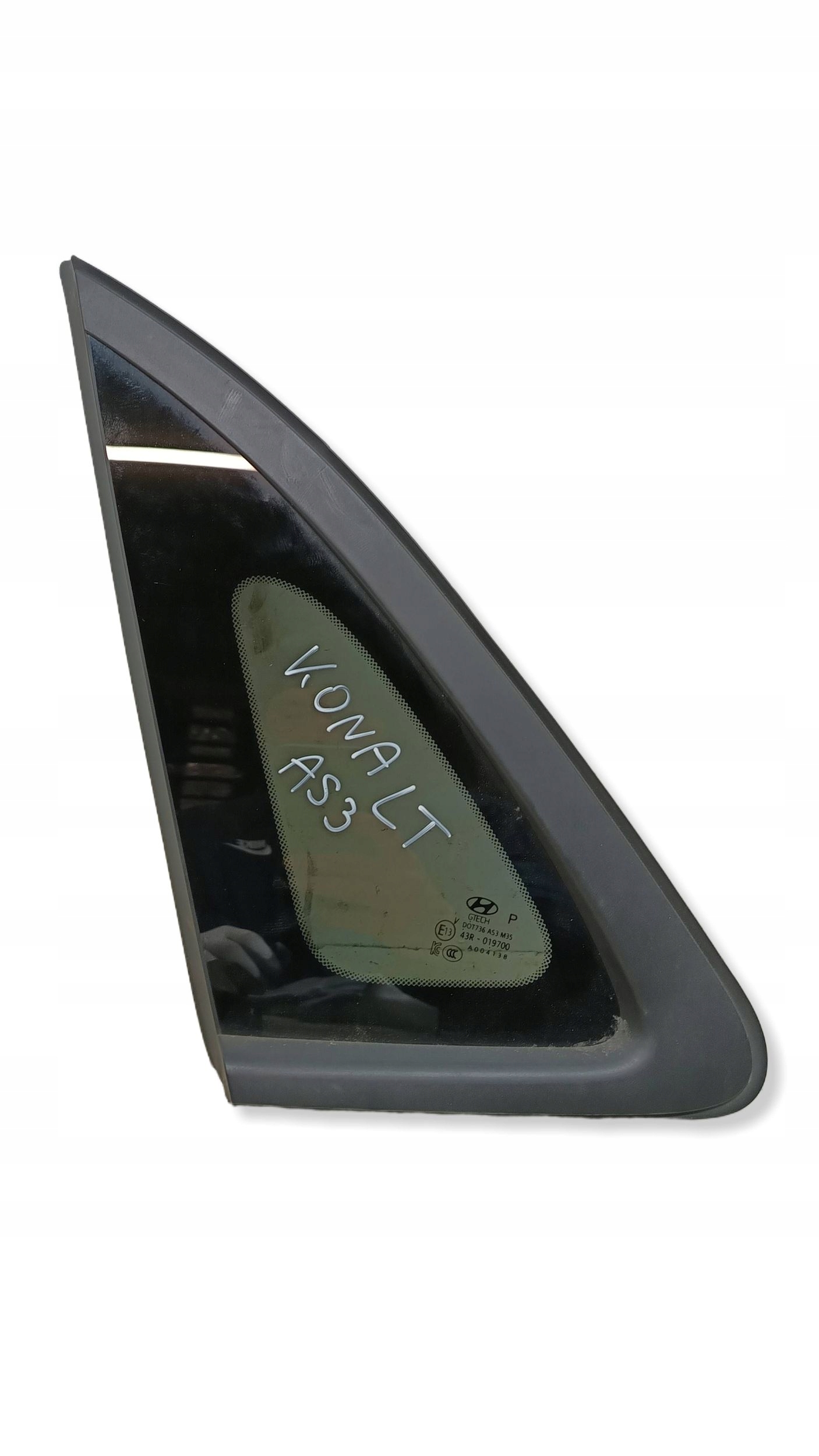 HYUNDAI KONA window bodywork rear part left 2023R