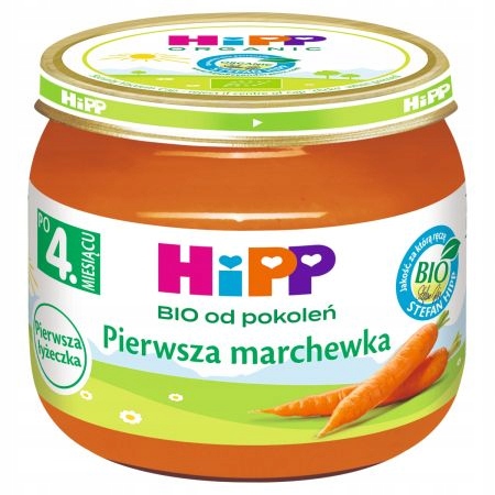Pierwsza marchewka po 4. miesiącu 80 g Bio Hipp