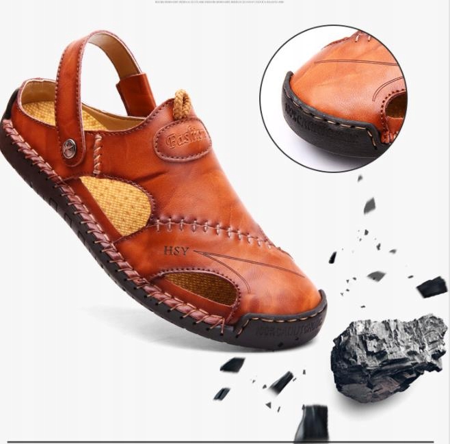 BUTY ROBOCZE SANDAŁY TREKKINGOWE SPORTOWE R.38-48 Rozmiar 46