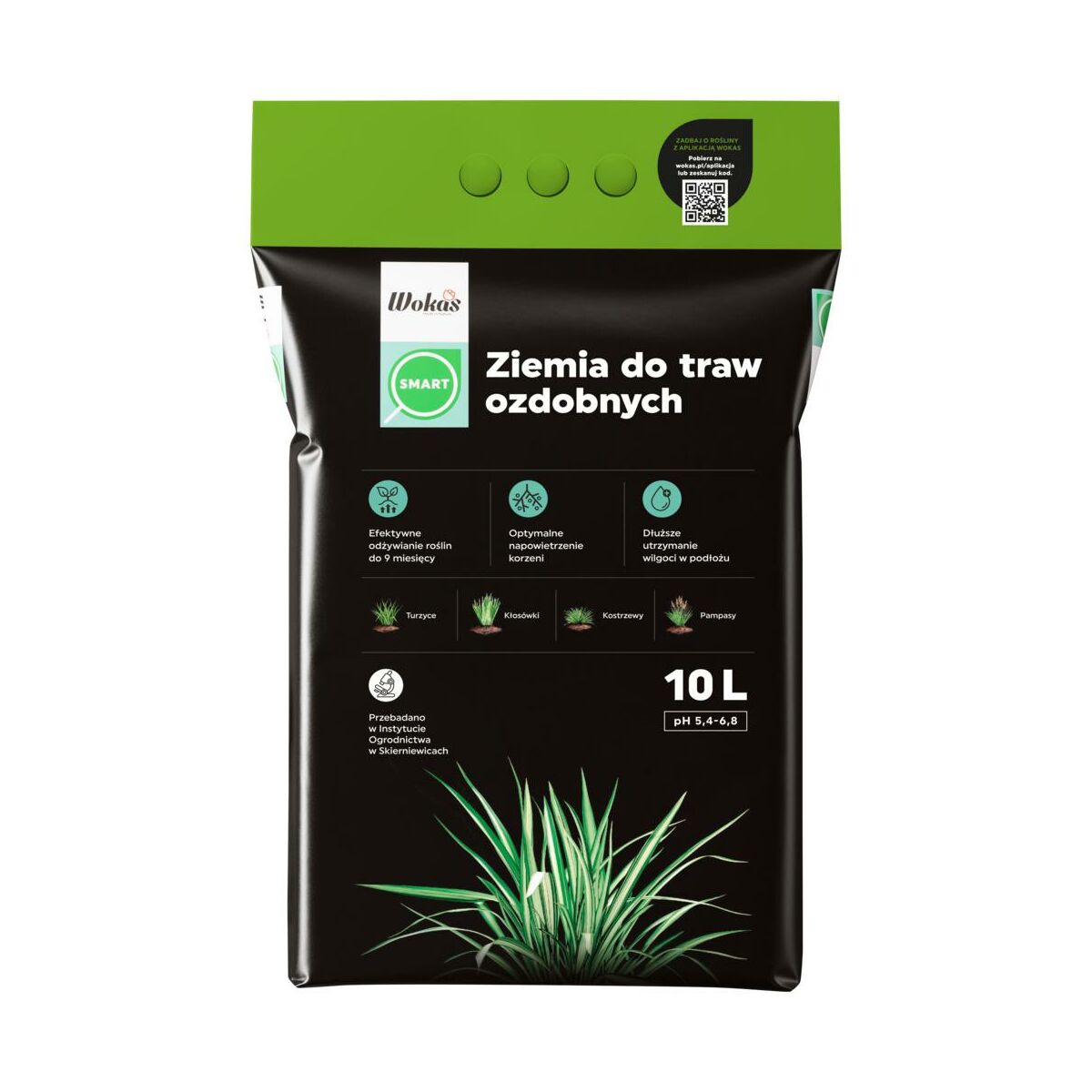 

Ziemia do traw ozdobnych Smart 10l Wokas