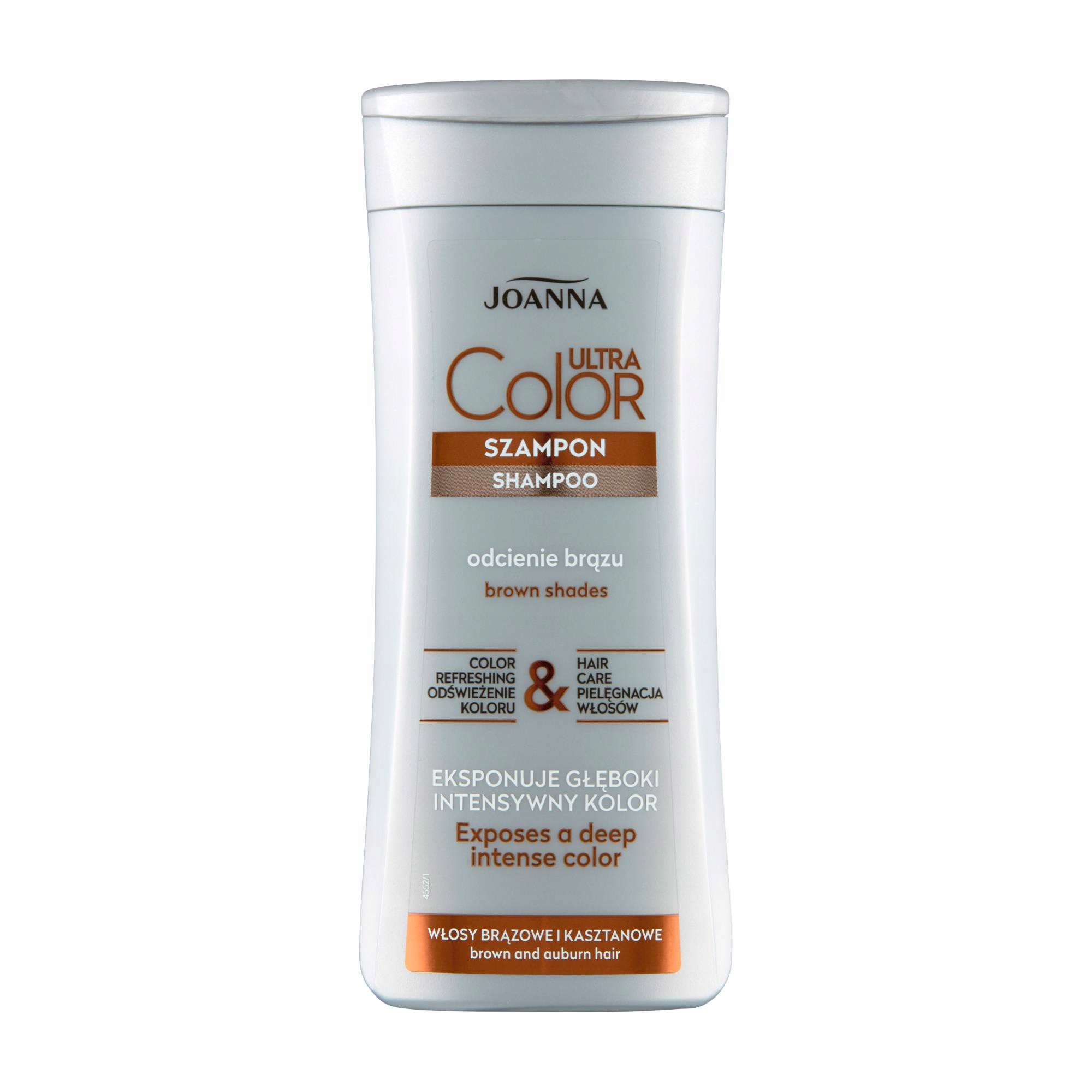 

Joanna Ultra Color System Szampon włosy brązowe i