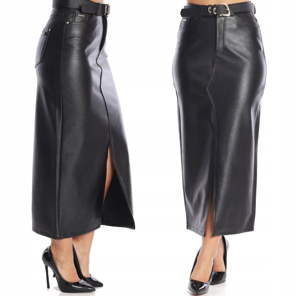 Esparanto Elegantní Sukně S Dlouhou Kůží Premium 36 S