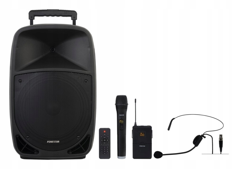 Fonestar MALIBU-312 – přenosný ozvučovací systém s mikrofony