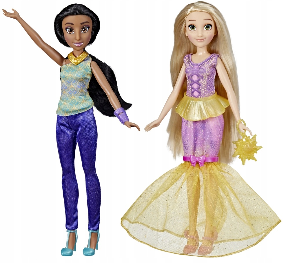 DISNEY LALKA JASMINE I ROSZPUNKA +SZAFA GARDEROBA Z UBRANIAMI I AKCESORIAMI Marka Hasbro