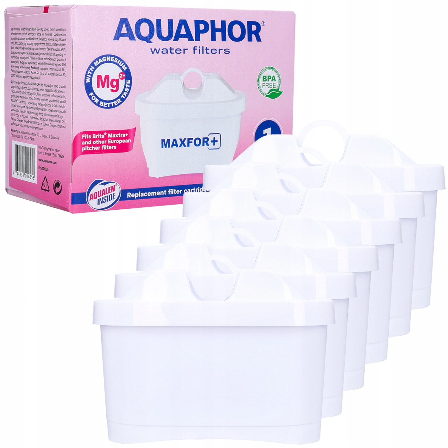 

Wkład filtr magnezowy Aquaphor Maxfor Mg2+ 6 szt.