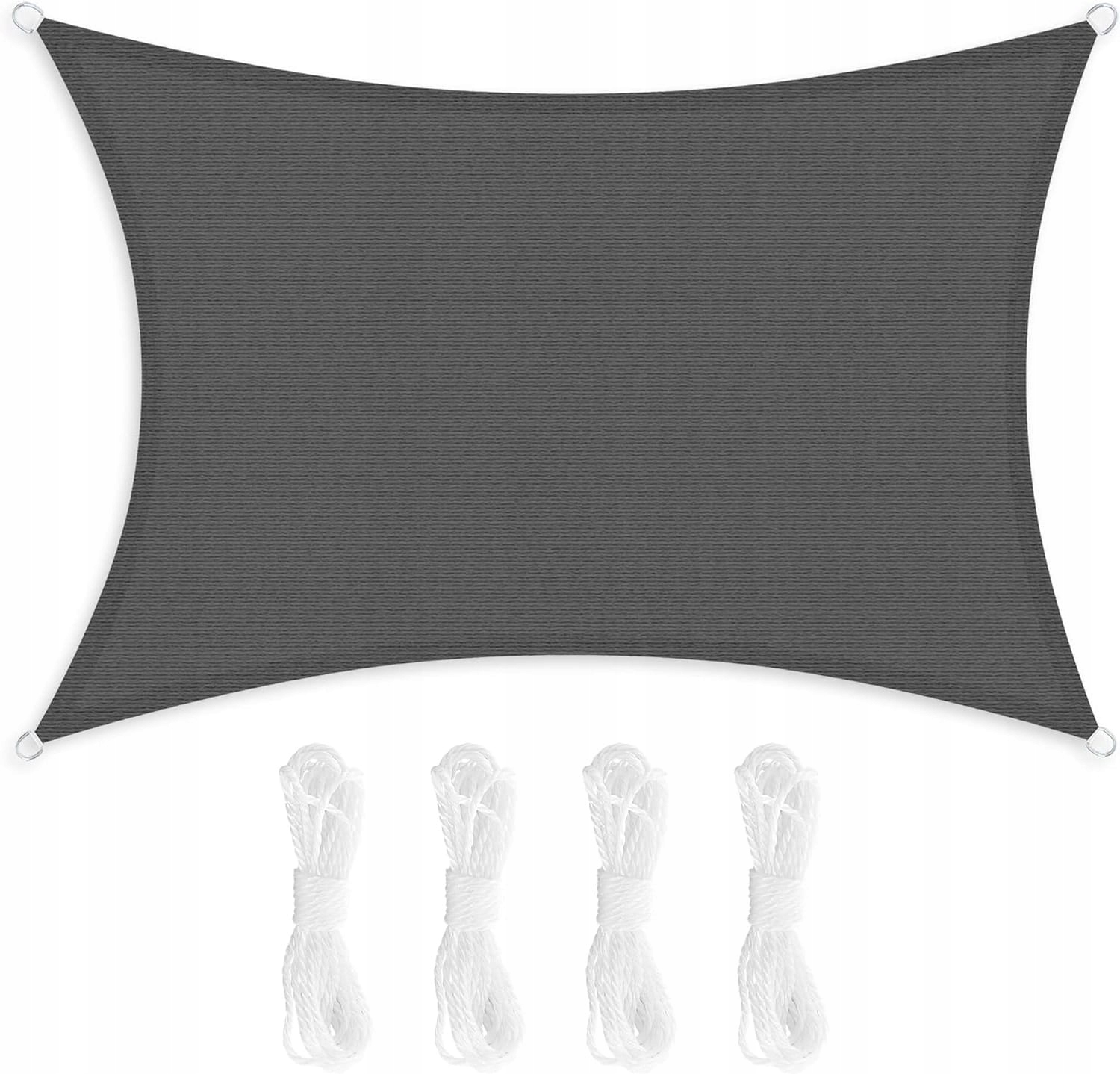 Żagiel przeciwsłoneczny markiza antracytowy 3 x 5 m