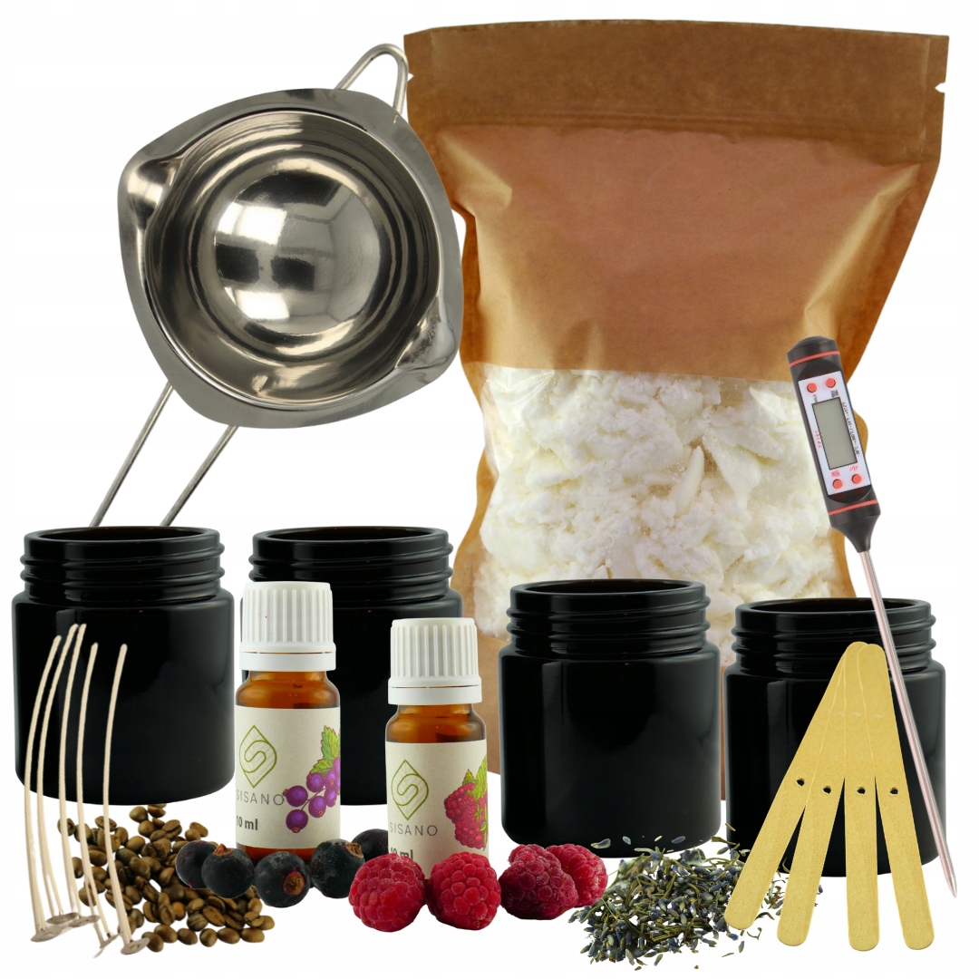 Diy sada na výrobu sójových svíček Sojový vosk