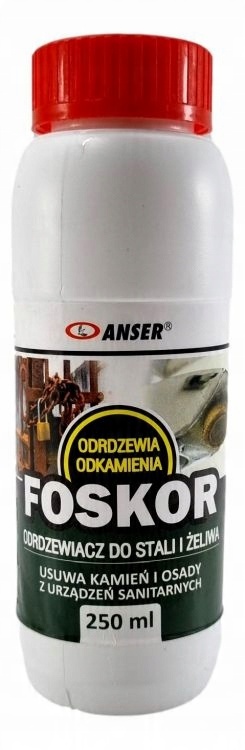 

Anser Foskor odrdzewiacz do stali i żeliwa 250ml