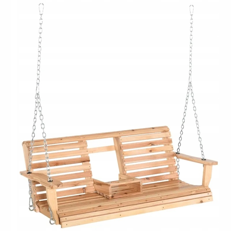 Závesná lavica Swing 2-3 osobná záhradná terasa