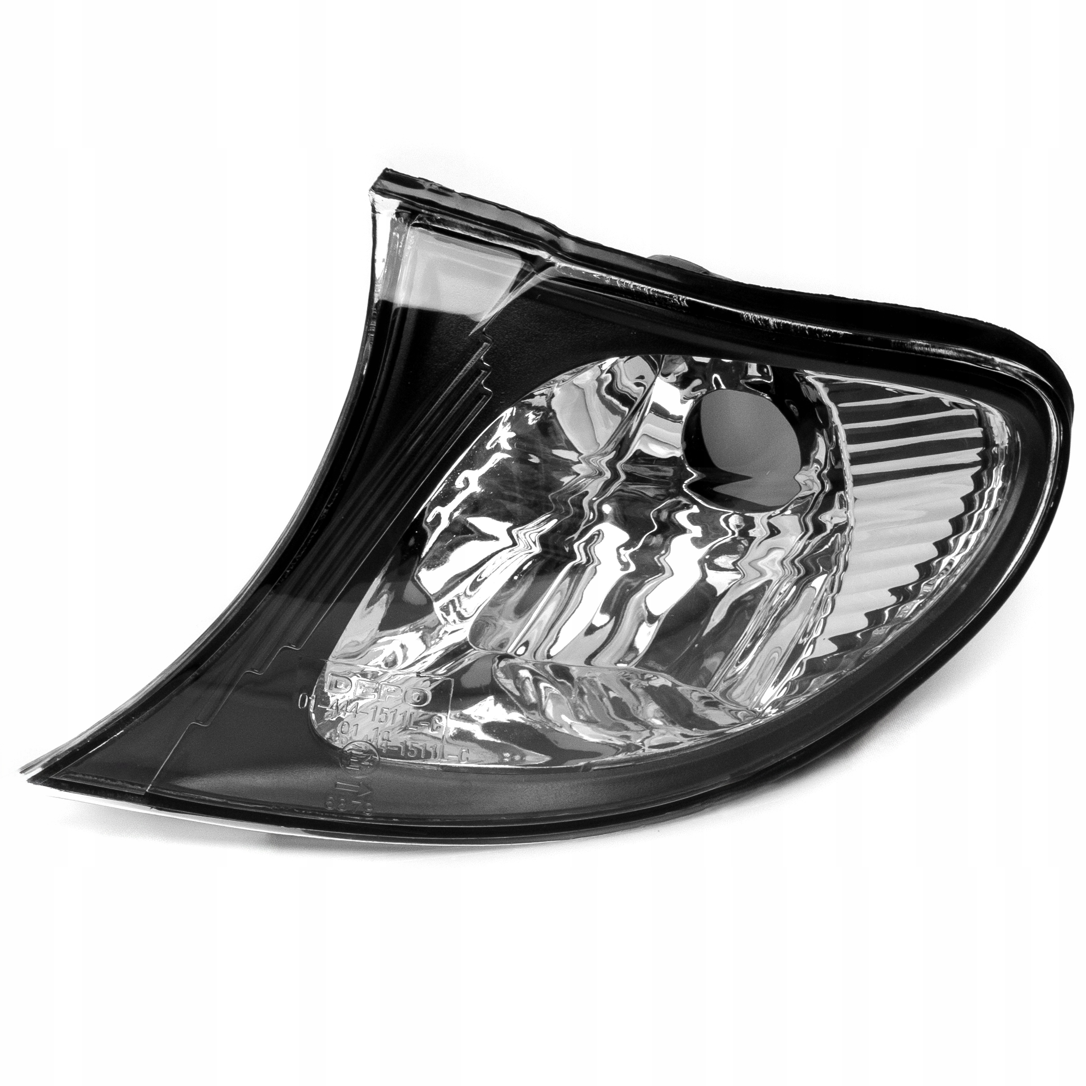 KIERUNKOWSKAZ MIGACZ LEWY DO BMW 3 E46 2001-2005 PRZEDNI CZARNY LIFT