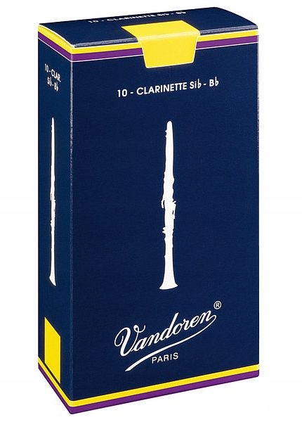Stroik Vandoren klarnet Bb - 1 szt. nr. 1.5
