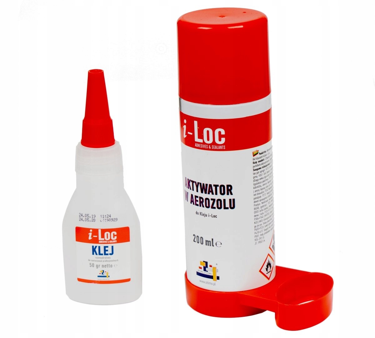 

Klej Cyjanoakrylowy+aktywator I-loc Mdf Drewno Moc