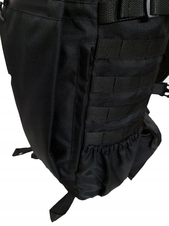 Plecak COMBO 27L z systemem MOLLE, czarny Kolor dominujący khaki