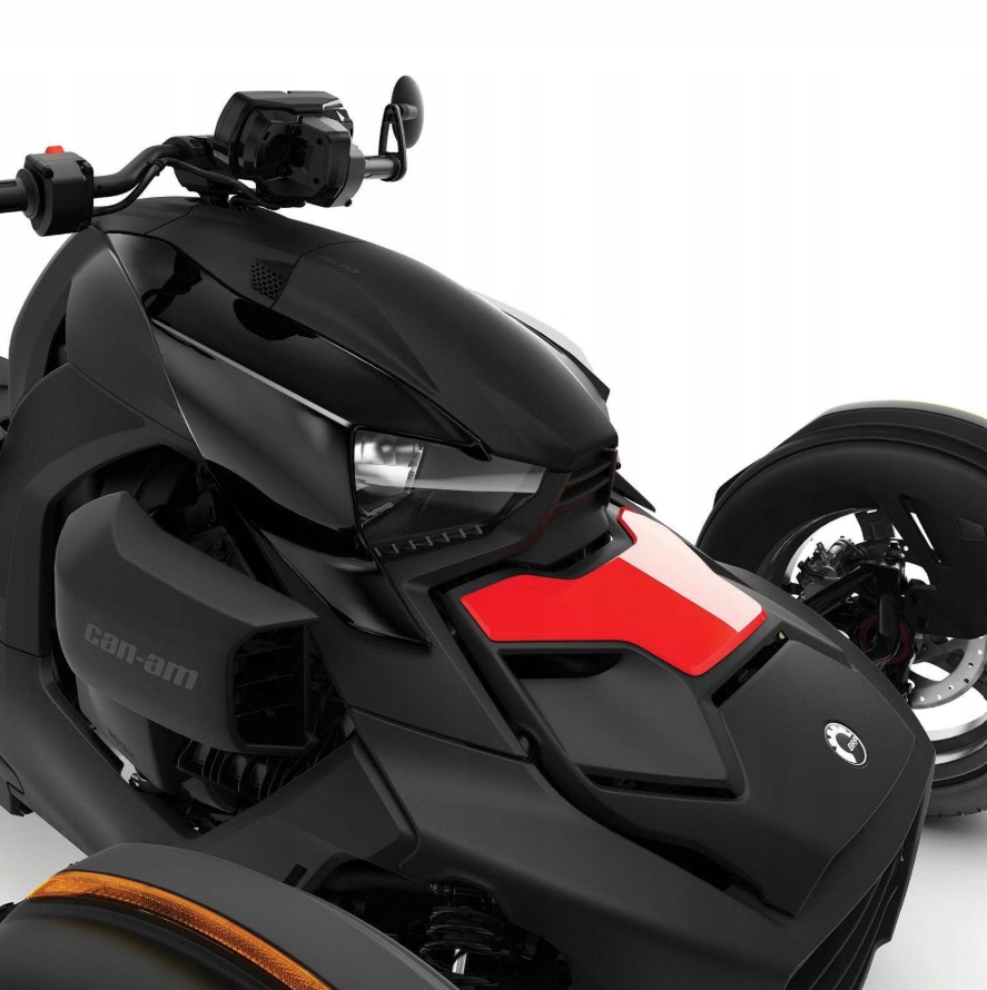 Panel Maska Červená Classic Brp Can-Am Ryker 219400874