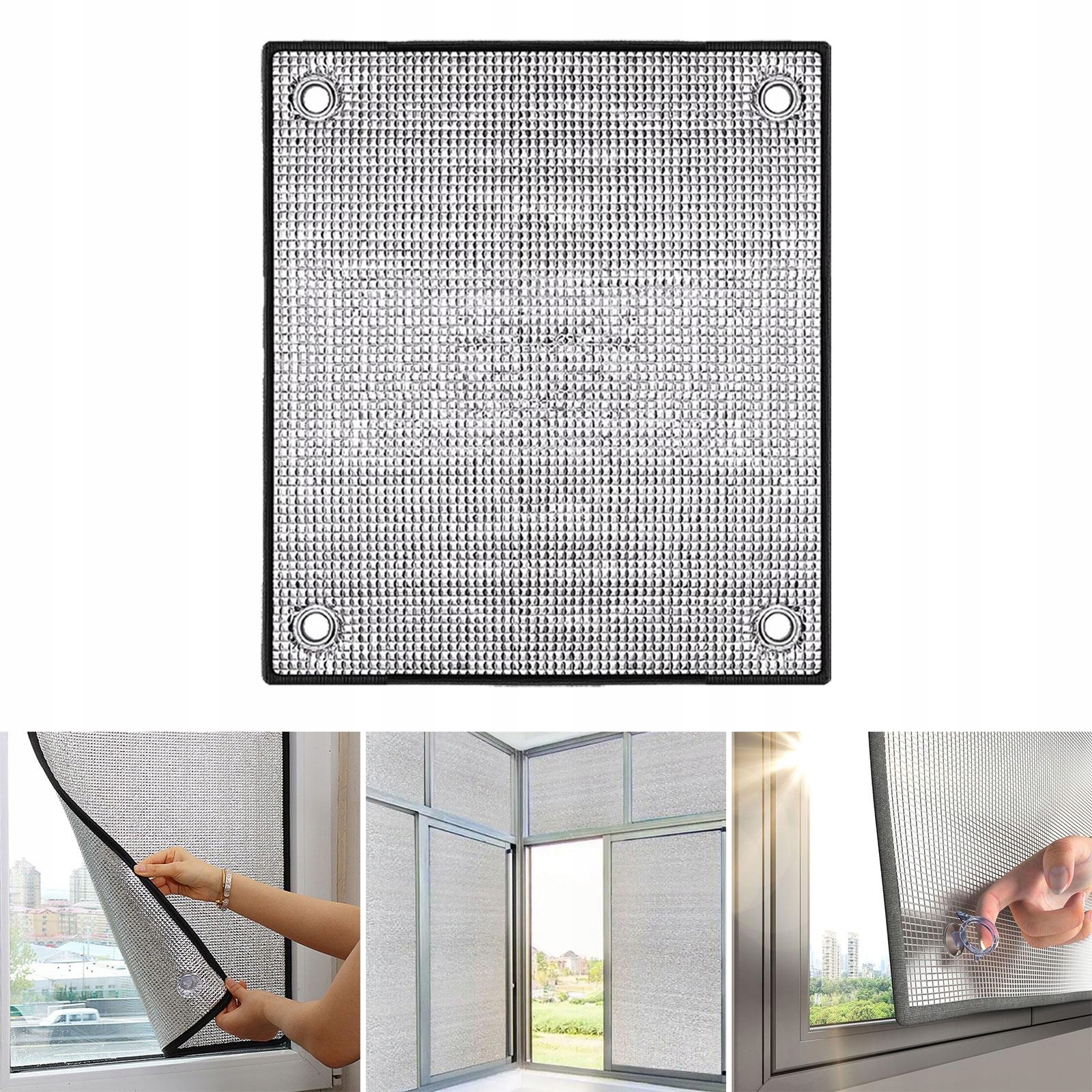 Folia okienna dwustronna, odbijająca ciepło, chroniąca przed słońcem, Rodzaj folii gotowa