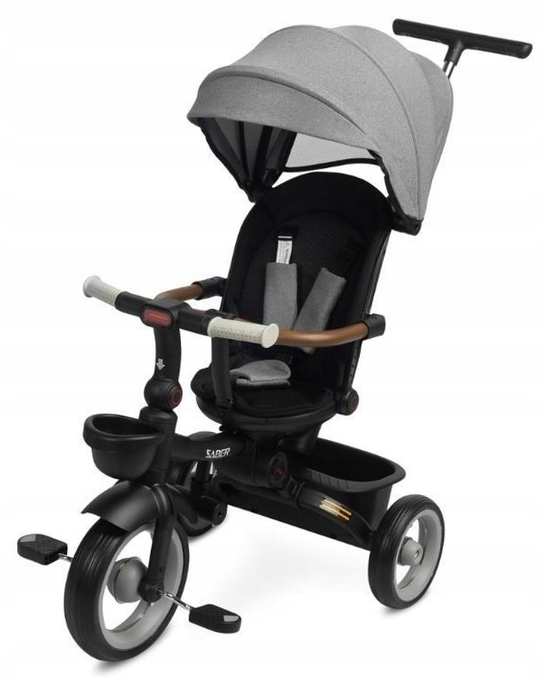 Rowerek 3-kołowy Saber grey