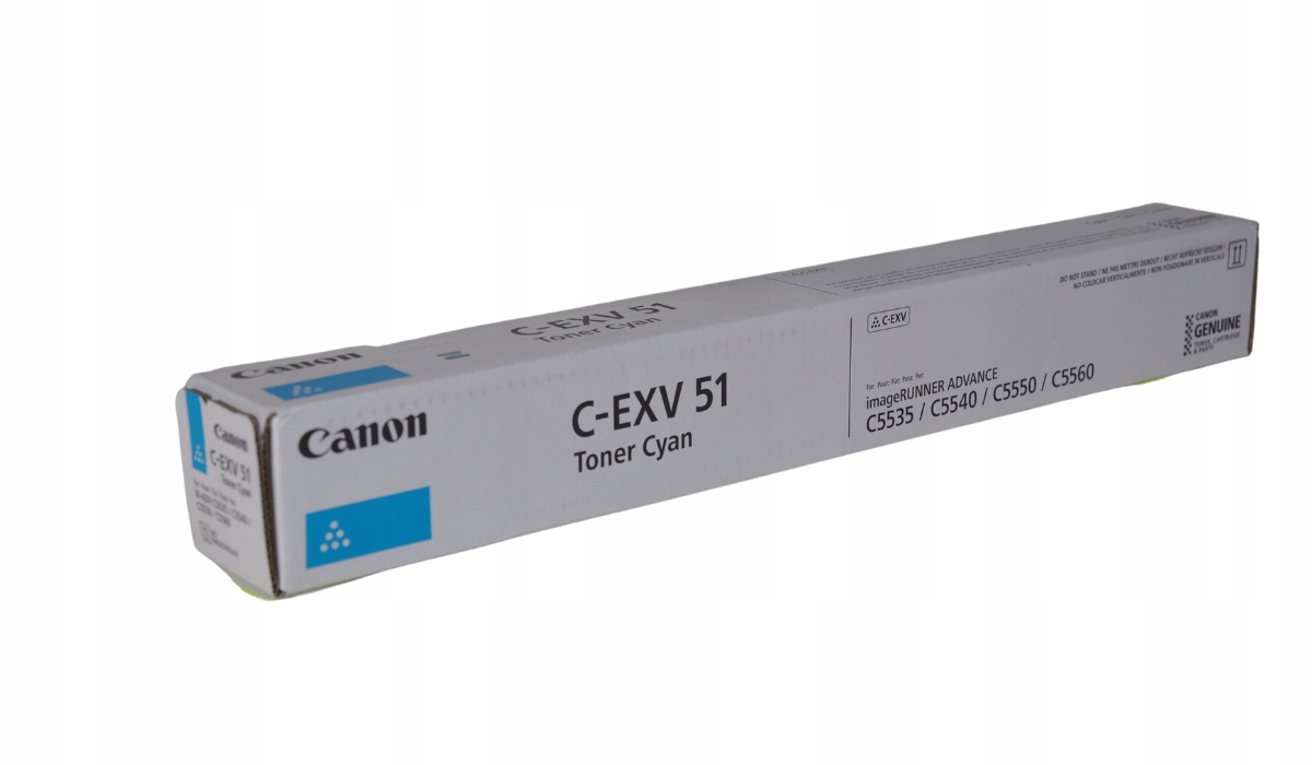 Toner Canon C-exv 51 0482C002 60 tisíc C Originál cyan c5535i c5550i