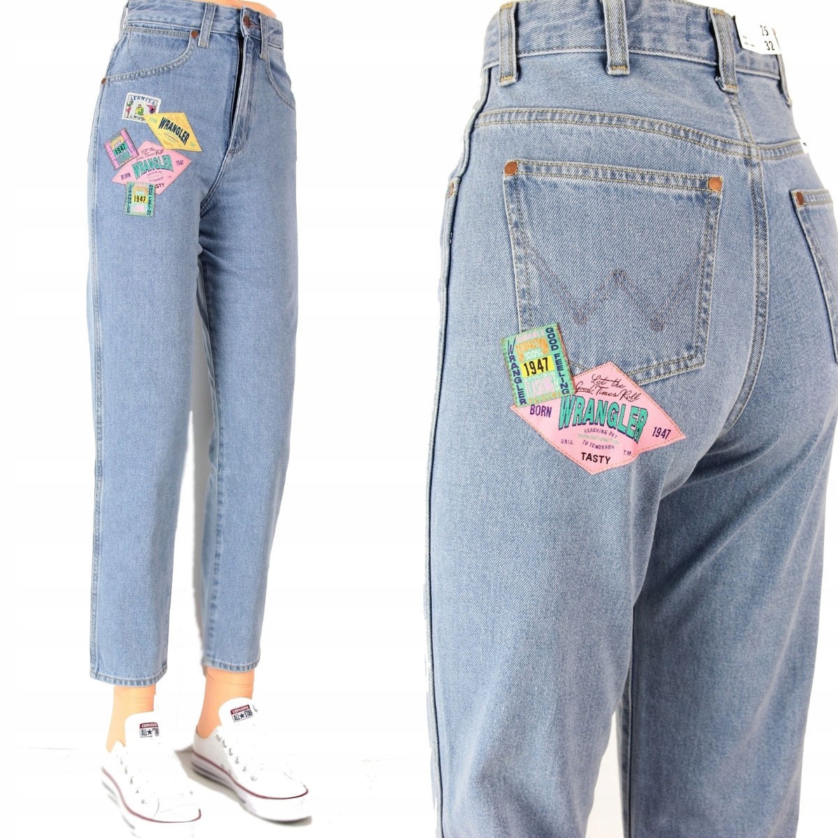 

Wrangler Mom Relaxed Jeansy Boyfriend _ W25 L32