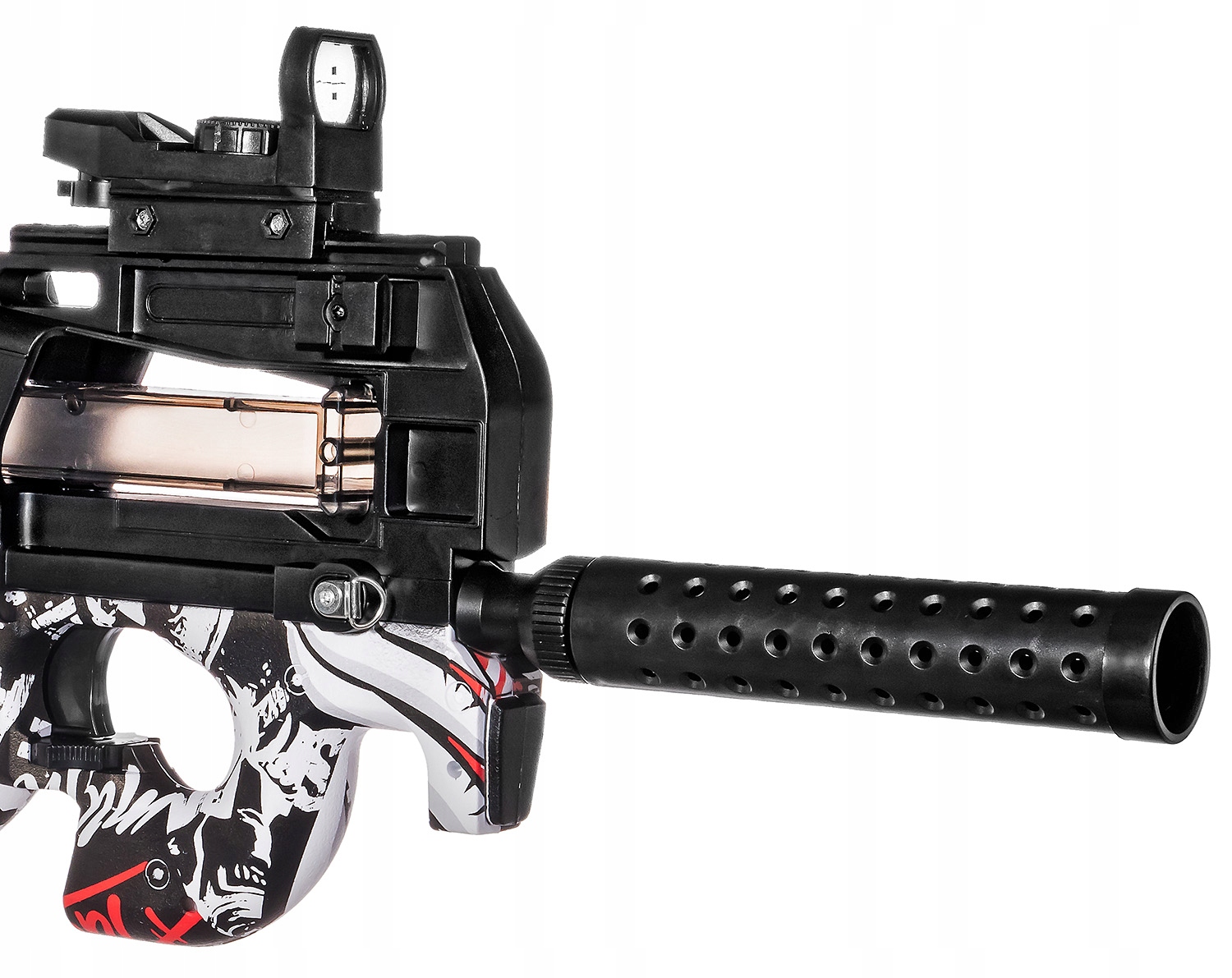 _ P90 PISTOLET KARABIN AUTOMAT NA KULKI ŻELOWE_ Marka inna