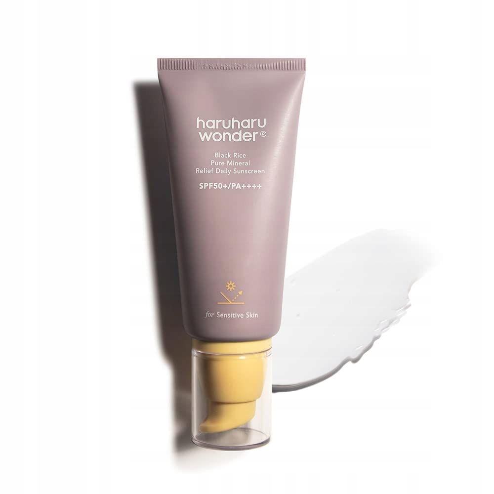 Haruharu Wonder Mineral Opalovací Krém S Spf 50+ Čistý Minerál S Černou Rýží (relief D