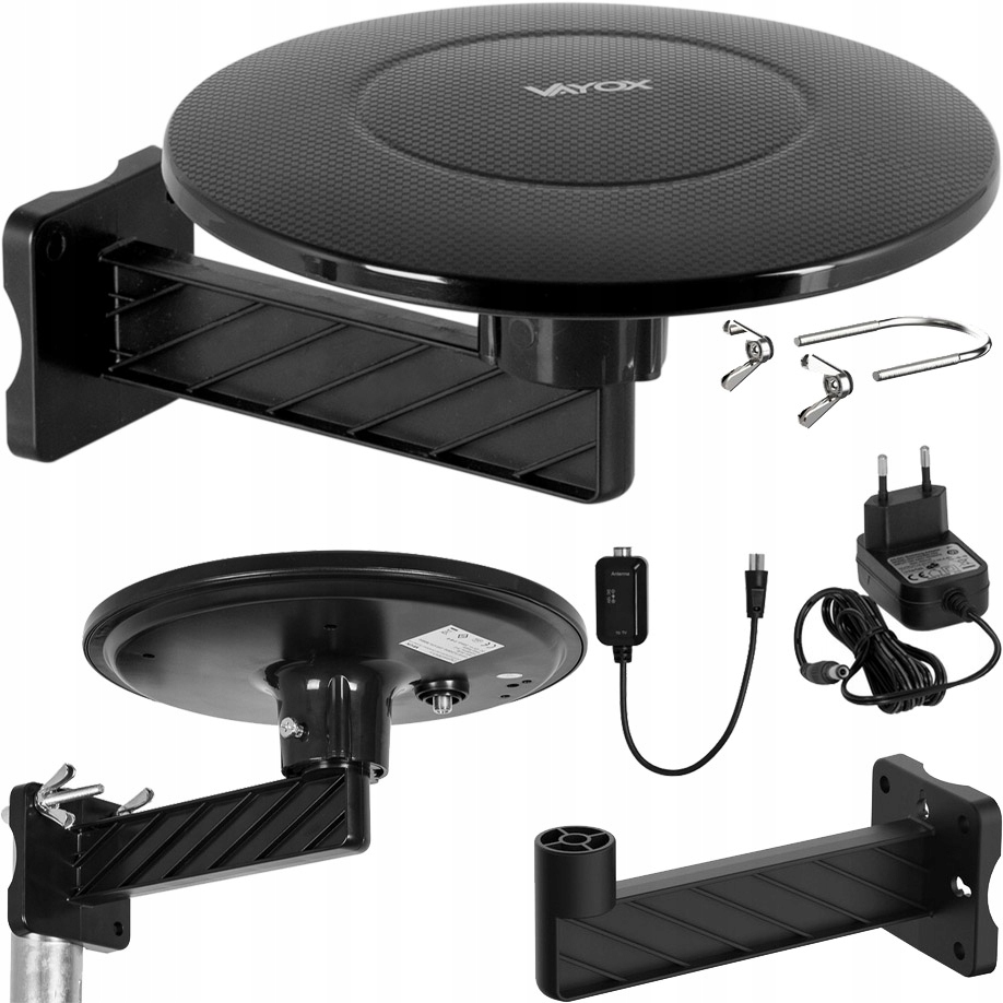 

Antena Tv Dookólna DVBT2 Lte MUX8 Digital360 Vayox