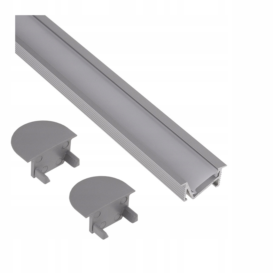 

Profil do Taśm Led Aluminium Wpuszczany Klosz 1m