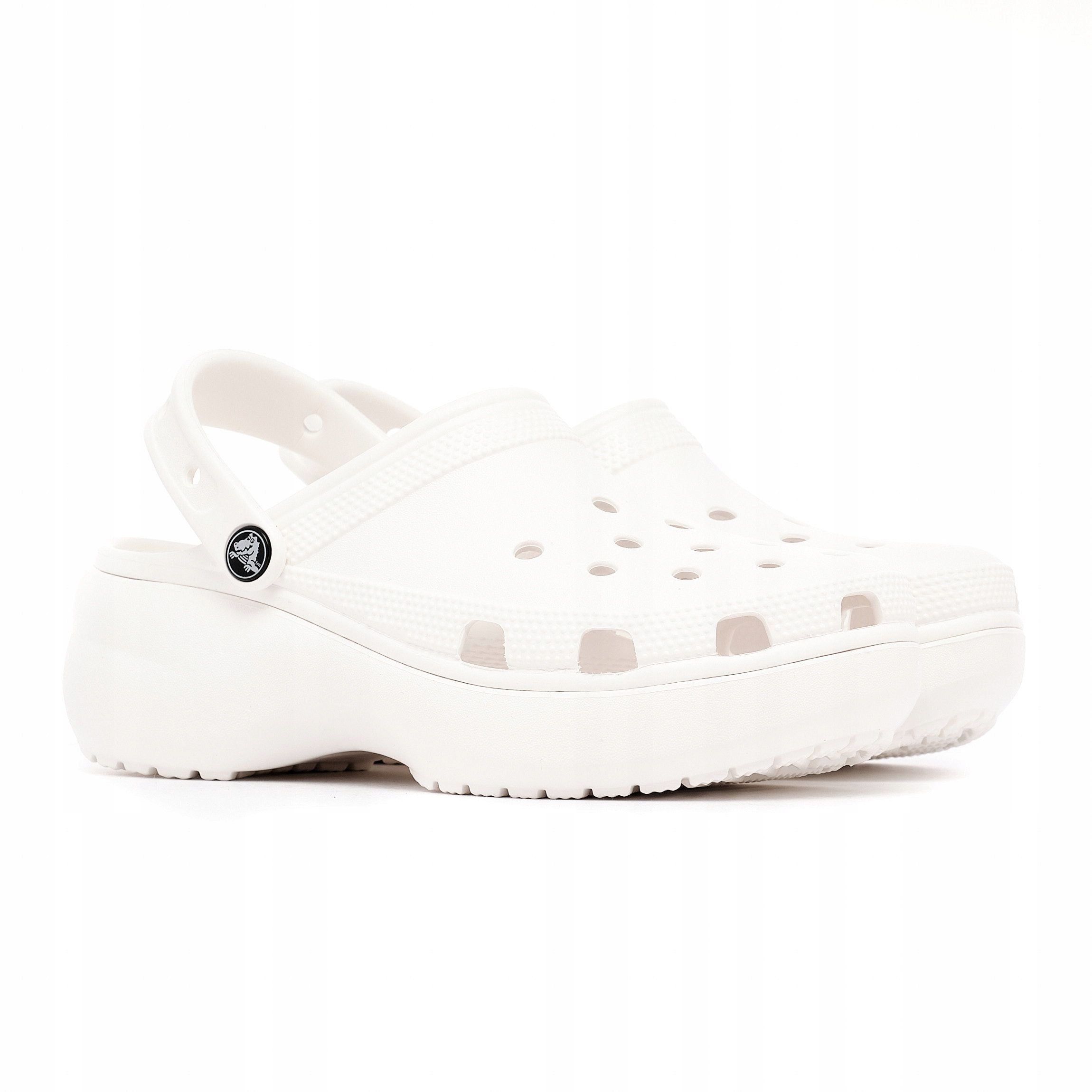 Nazouváky Crocs Classic Platform Clog Bílá 41-42 Dámské