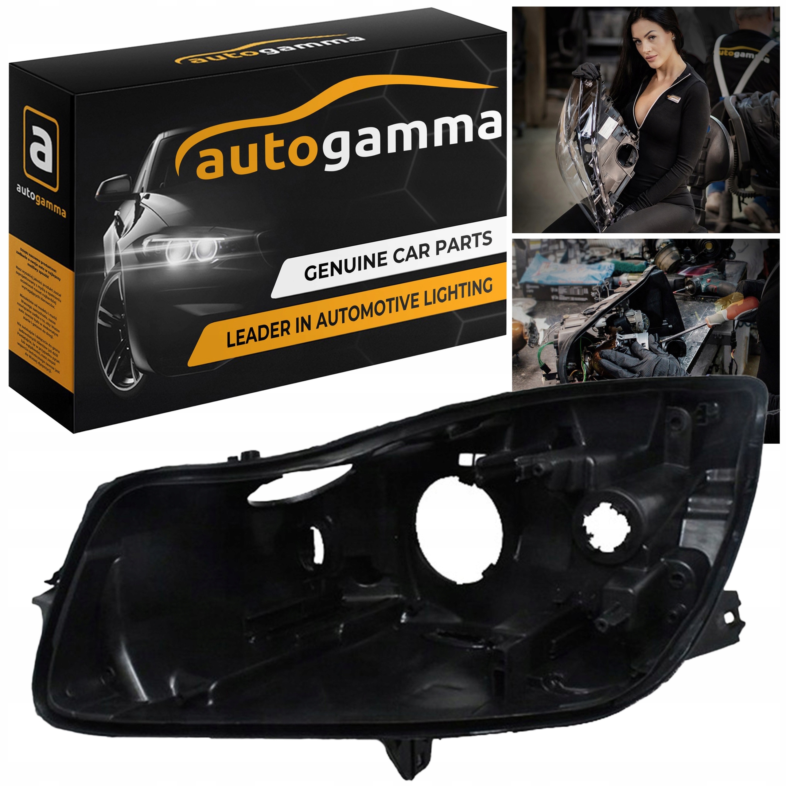 Obudowa reflektora samochodowego puszka do lamp Opel Insignia (09-13) Lewy