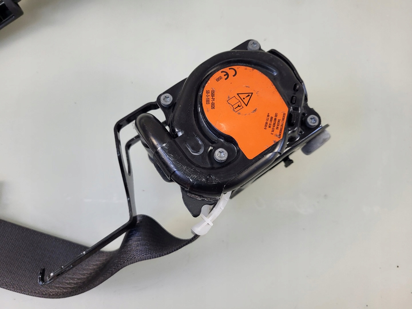 tension belt safety right front OPEL INSIGNIA B 23464716