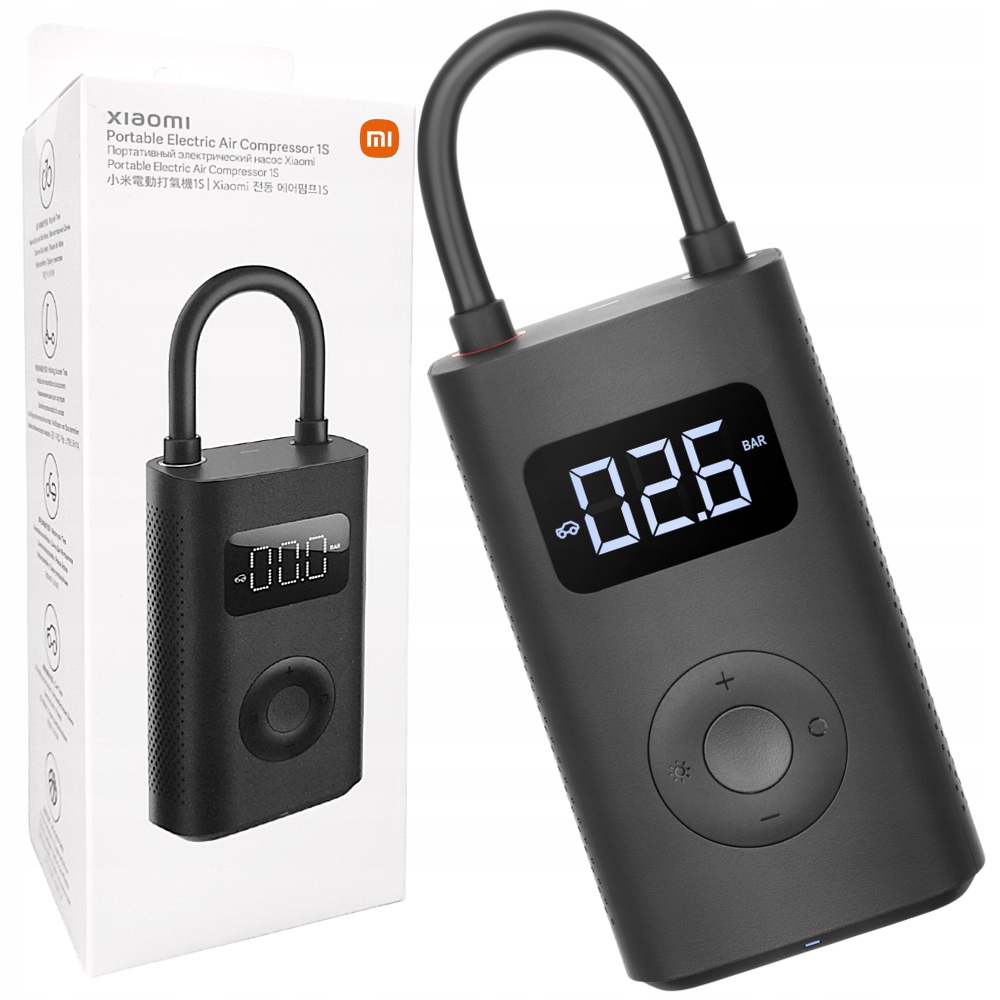 XIAOMI ELEKTRYCZN POMPKA AUTO KOMPRESOR NOWY MODEL