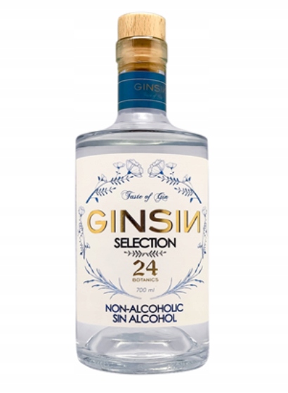 Ginsin Selection 24 Botanics Gin bezalkoholový 0% 700 ml